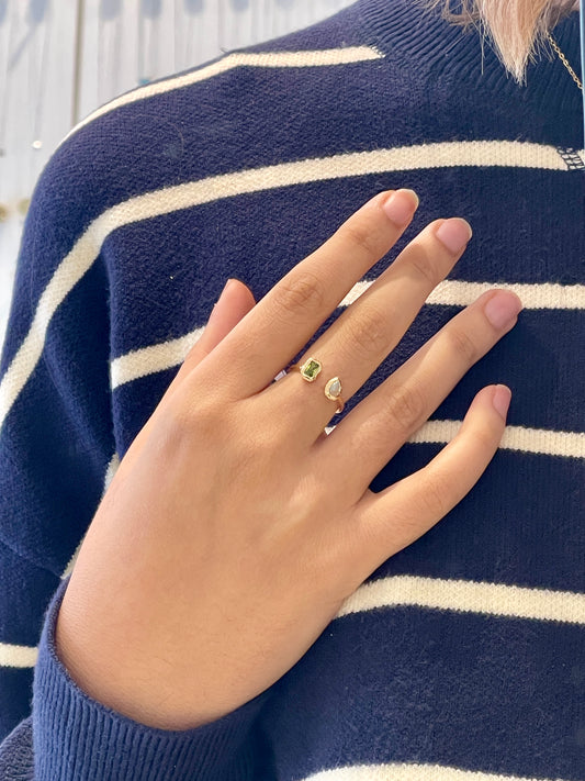 Bague Olivine