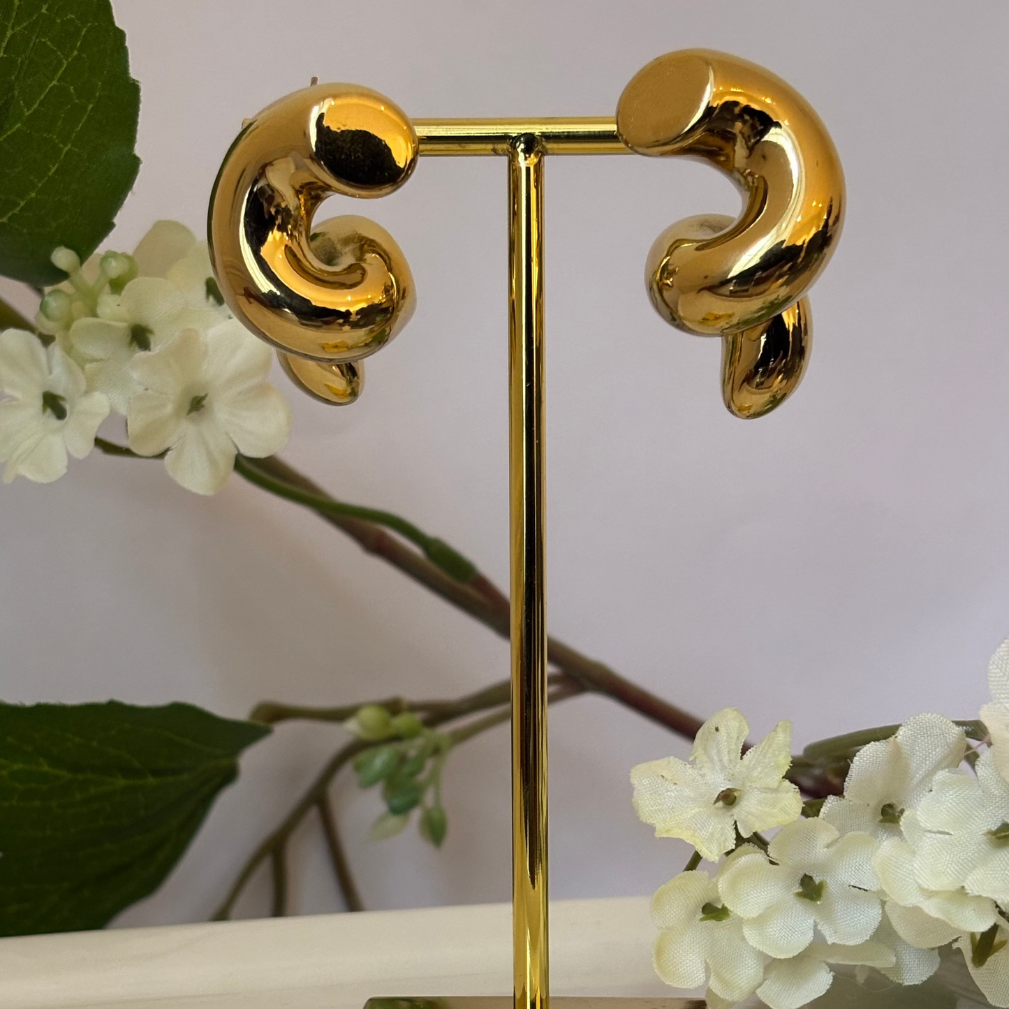 Boucles d'oreilles FLORA