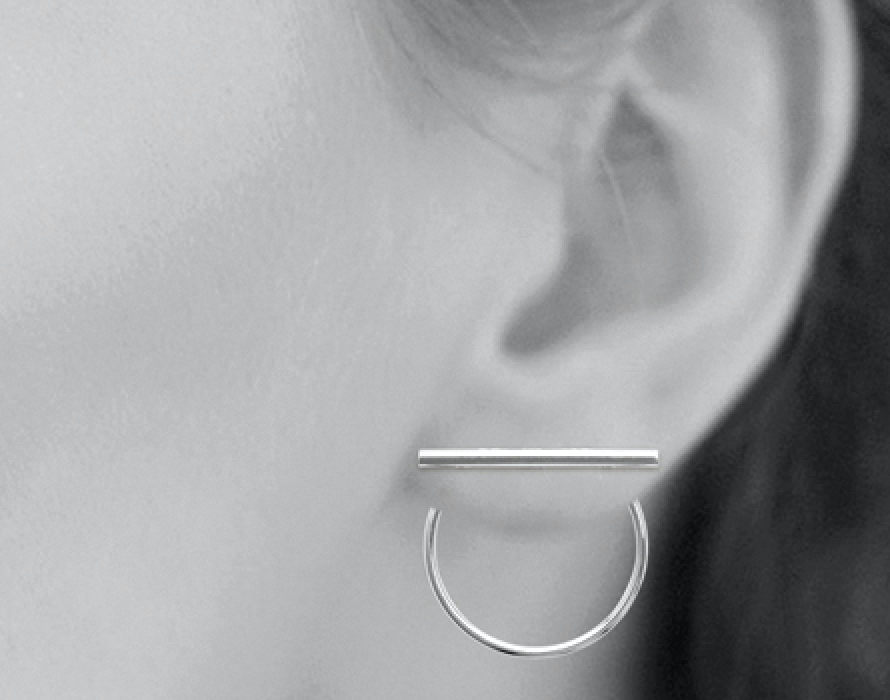 Boucle d'oreille ANNE