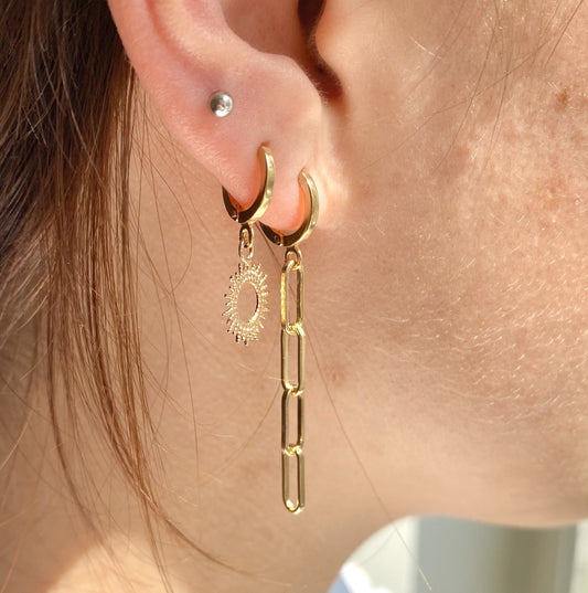 Boucles d'oreille Mélanie