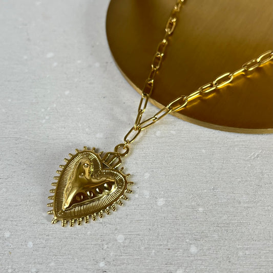 Collier Acier inoxydable HEARTY