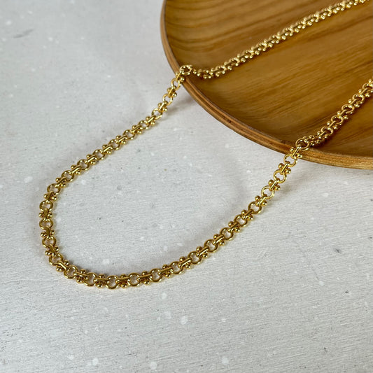 Collier plaqué or CHAINY
