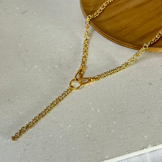 Sautoir Plaqué or ARAME