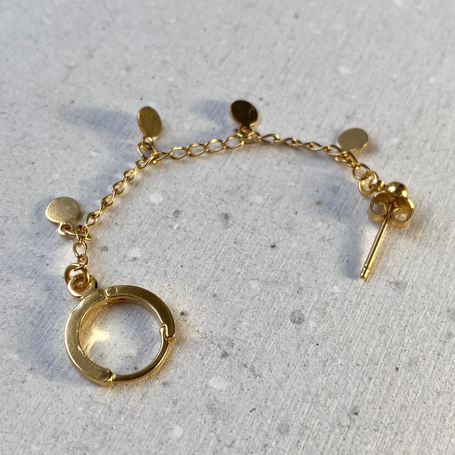 Double boucle d’oreilles ELO