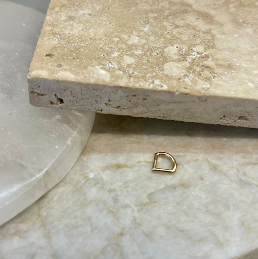 piercing plaqué or chix