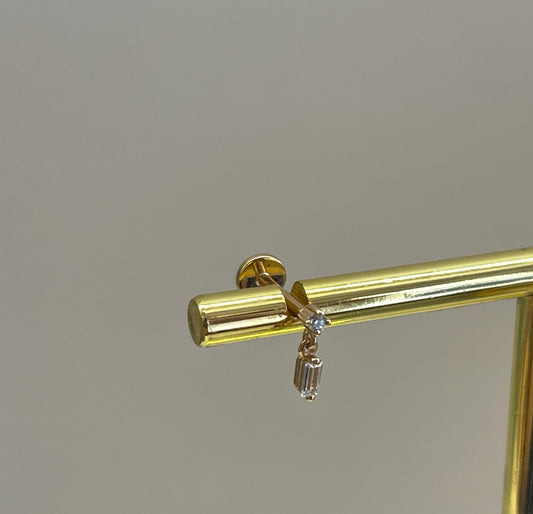 piercing plaqué or Julia