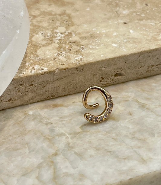 ear-cuff plaqué or Darine