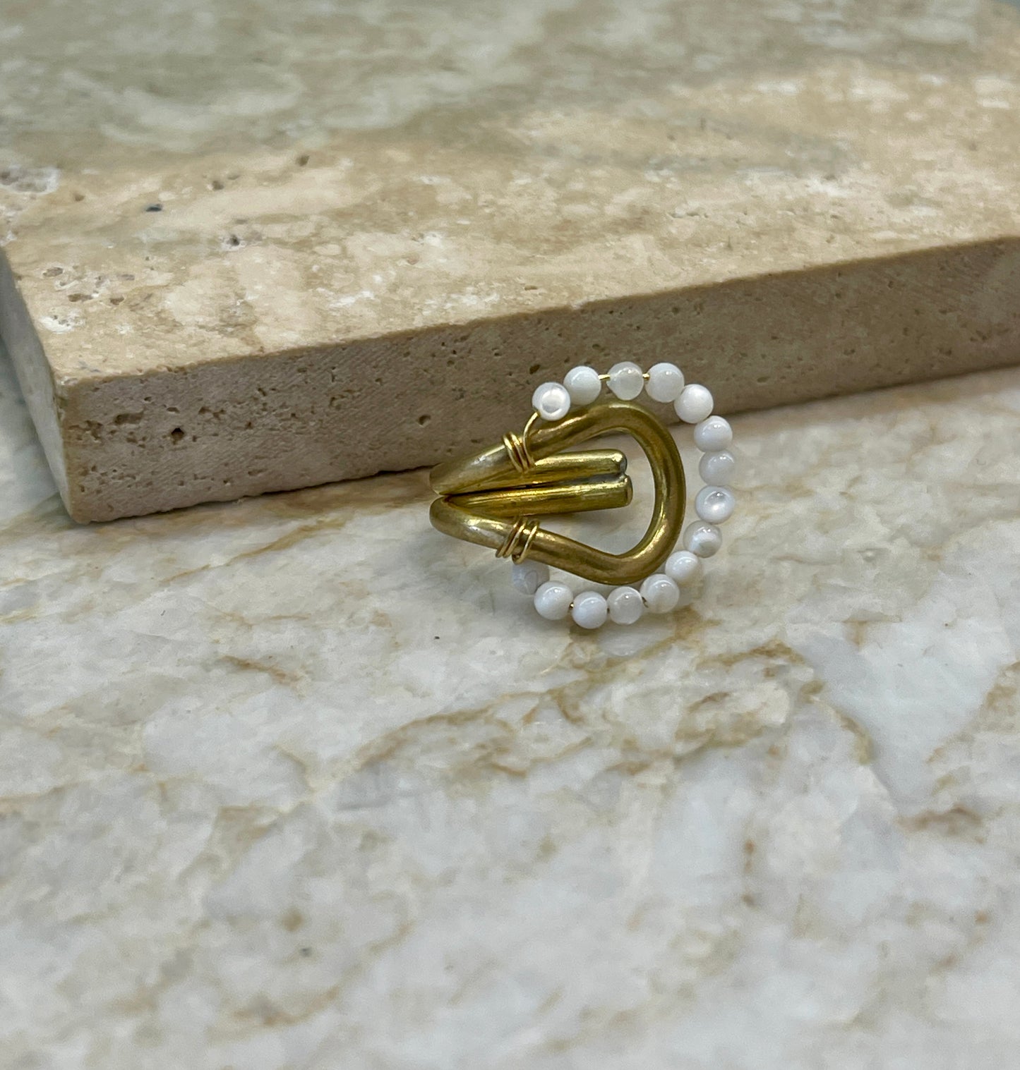 ear cuff plaqué or Katy