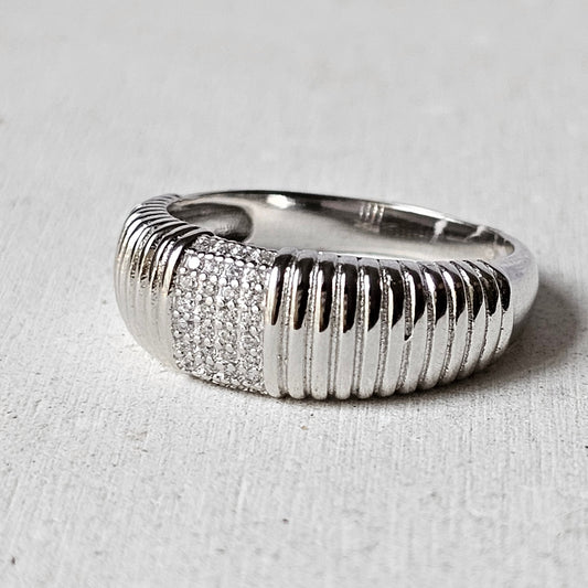 Bague plaqué or Irina