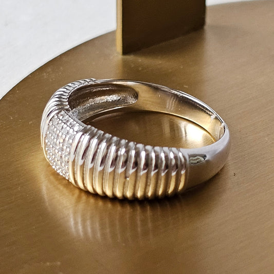 Bague plaqué or Irina