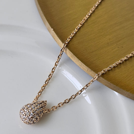 Collier Plaqué or Tessa