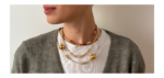 Gold Duo Ball Necklace