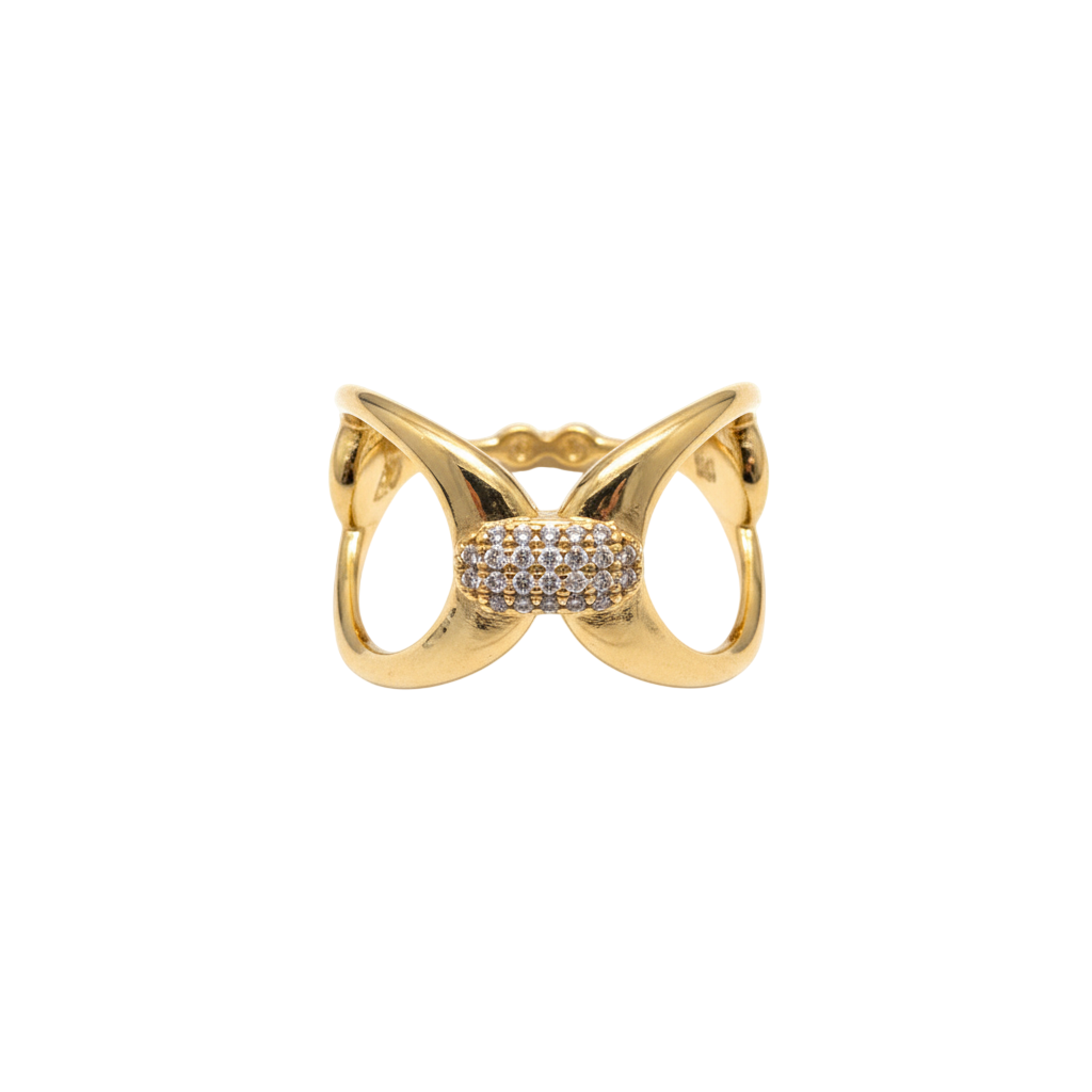 gold-infinity-ring-with-crystal-pav-Photoroom_e80cfc27-d804-40f2-9122-99b4f079293d Gold Infinity Ring with Crystal Pavé – Image 1
