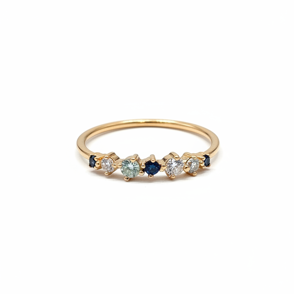 gold-ring-with-mixed-crystals Gold Ring with Mixed Crystals