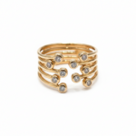 Gold Stacked Ring