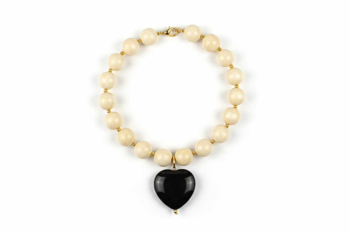 Necklace top view