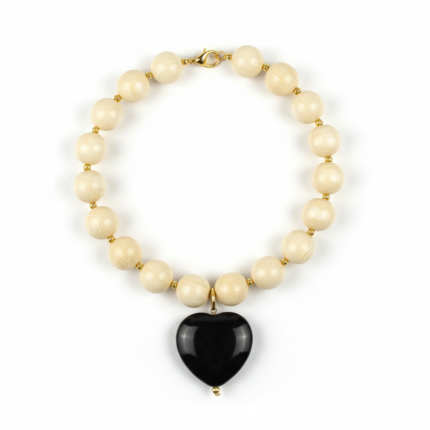 Necklace top view
