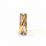 Tri-Color Interlocking Rolling Ring – Image 2