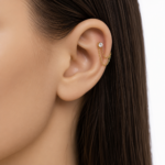 Piercing plaqué-or romyna – Image 2