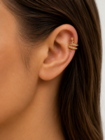 Ear cuff plaqué-or cerine – Image 2