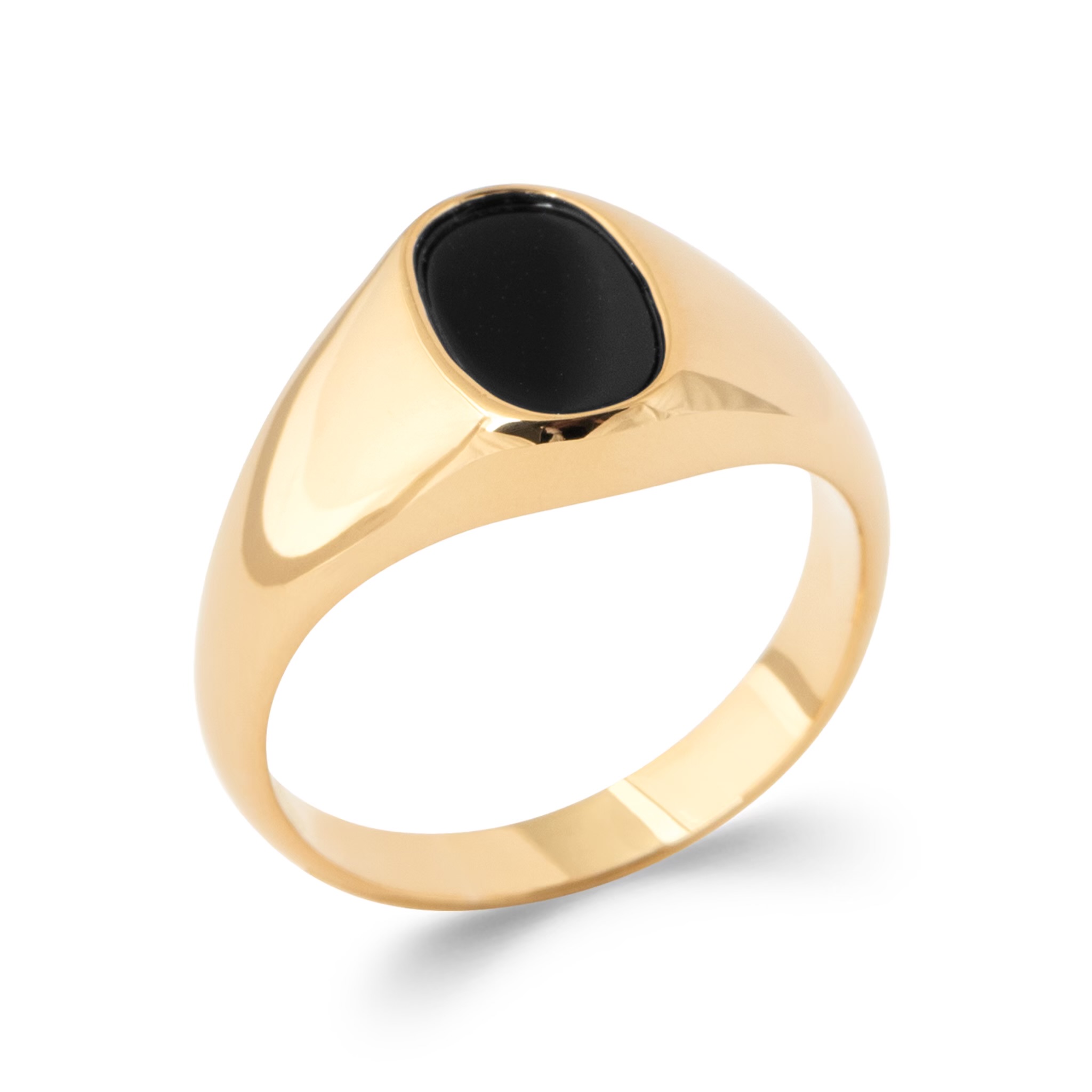 20512426 Gold & Black Ring – Image 1