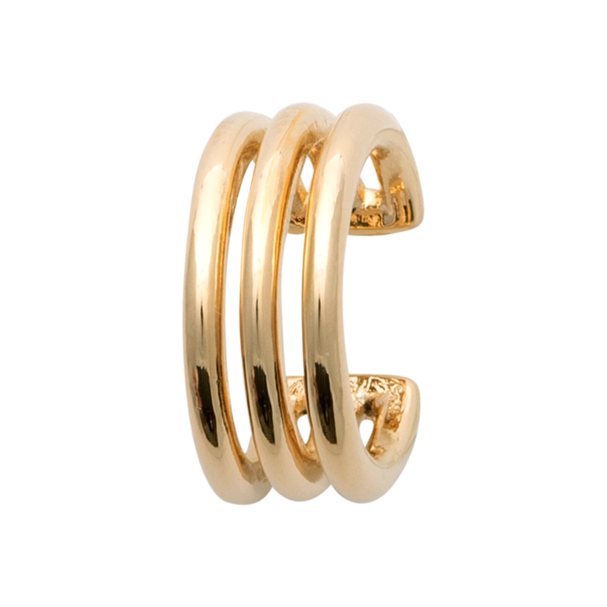 2595900 Gold Tree Coil Ear Cuff – Image 1