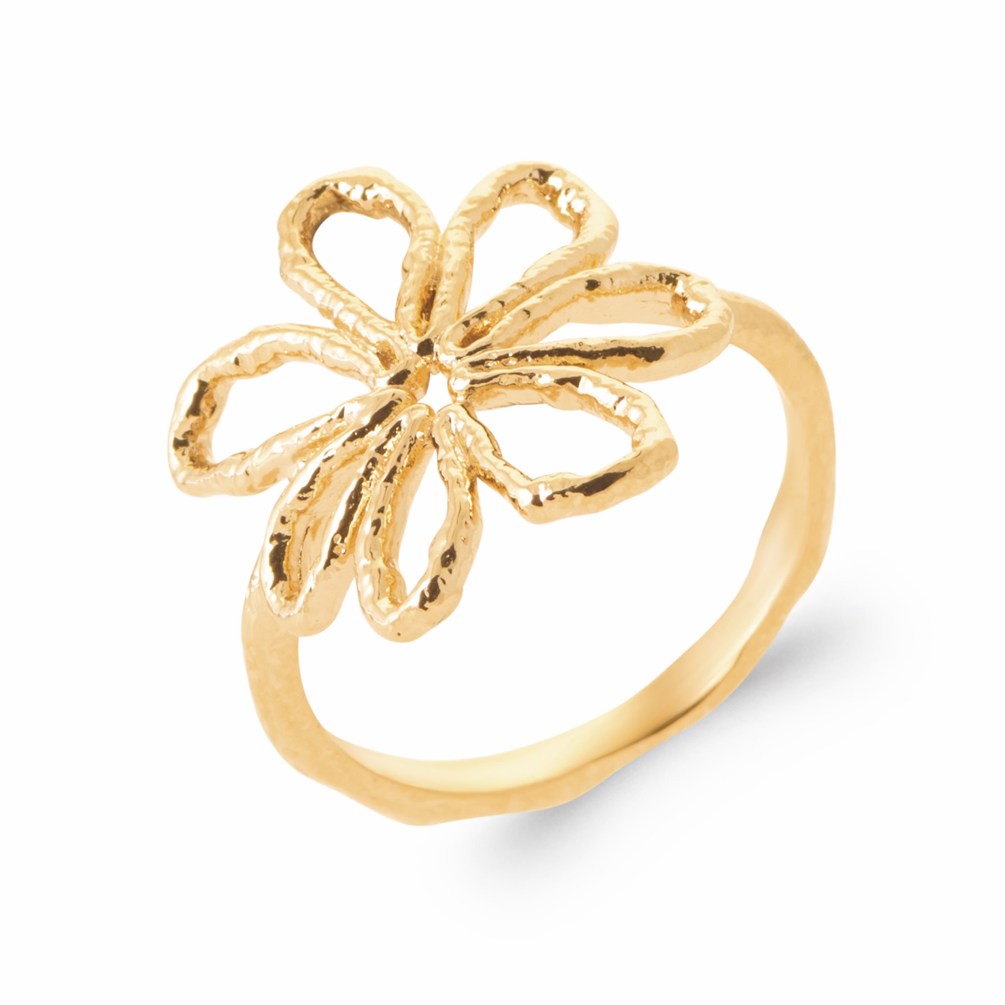 2992700 Gold Floral Rings – Image 1