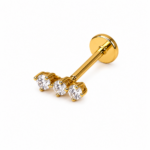 piercing plaqué-or nathy