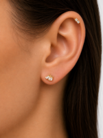 Piercing plaqué-or samantha – Image 3