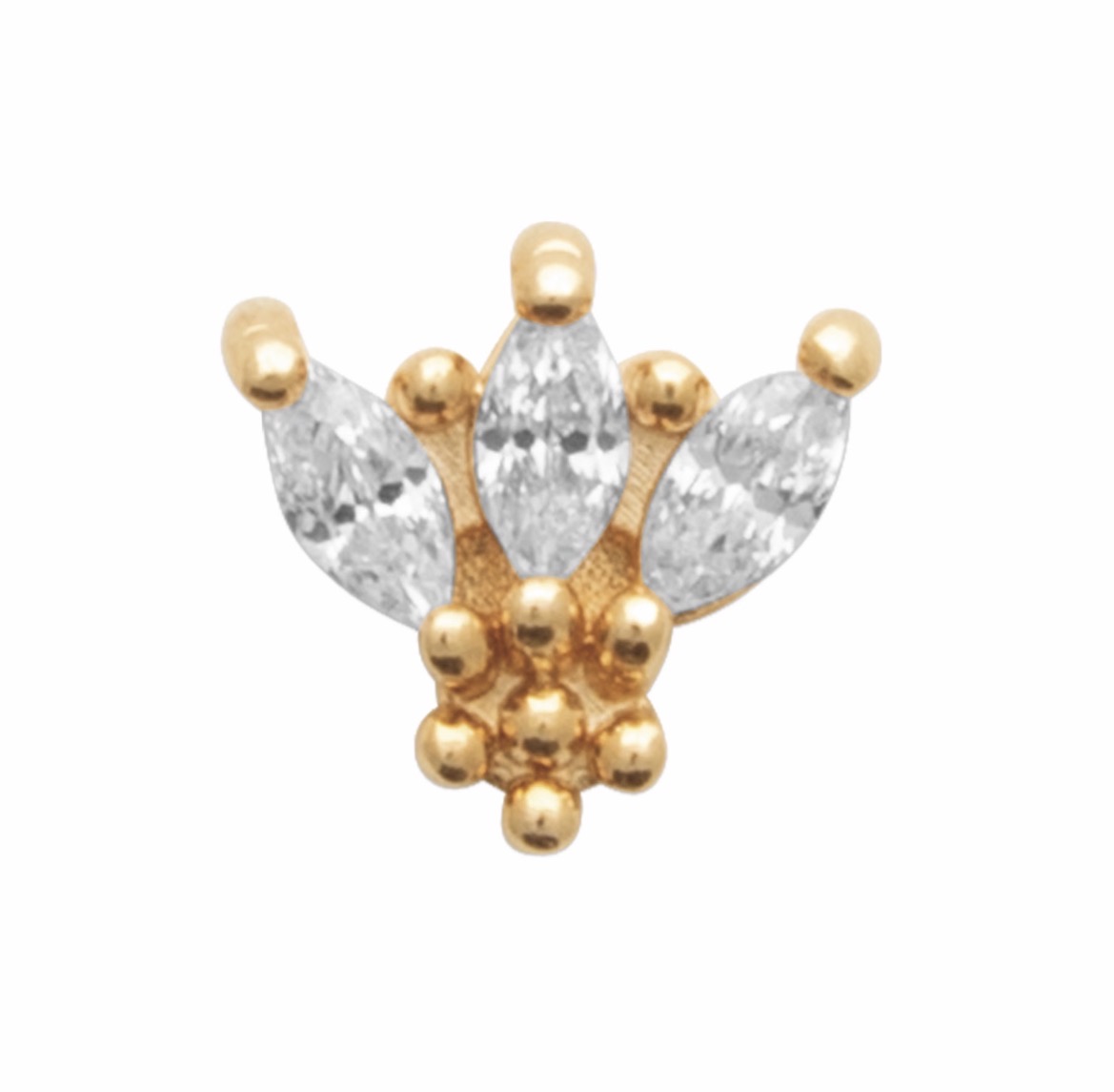 Screenshot Piercing plaqué-or Heaven – Image 1